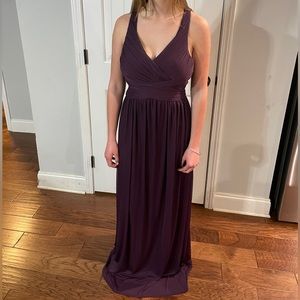 Women’s size 6 David’s Bridal purple formal dress